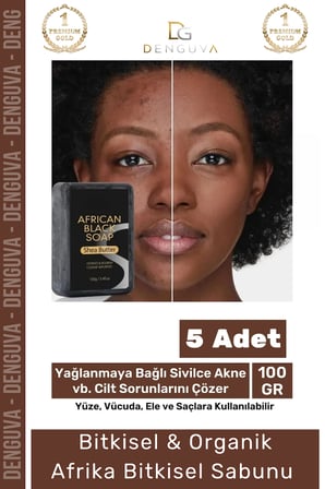  güzel kokulu el yüz saç vücut cilt onaran kolajen etkili afrika bitkisel sabun 5 adet