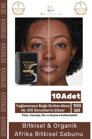  güzel kokulu el yüz saç vücut cilt onaran kolajen etkili afrika bitkisel sabun 10 adet