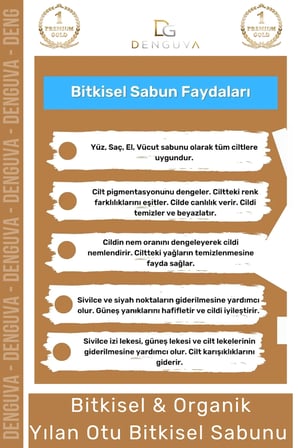 100% Güzel Kokulu El Yüz Saç Vücut Cilt Onaran Kolajen Etkili Yılan Yağı Otu Bitkisel Sabun 3 Adet