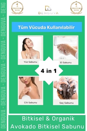 100% Doğal Güzel Kokulu El Yüz Saç Vücut Cilt Onaran Kolajen Etkili Avokado Bitkisel Sabun 2 Adet