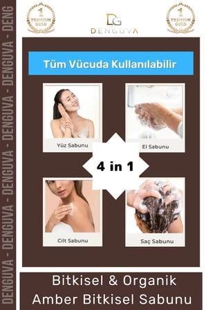 100% Doğal Güzel Kokulu El Yüz Saç Vücut Cilt Onaran Kolajen Etkili Amber Bitkisel Sabun 1 Adet