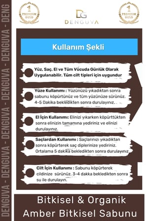 100% Doğal Güzel Kokulu El Yüz Saç Vücut Cilt Onaran Kolajen Etkili Amber Bitkisel Sabun 1 Adet