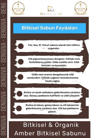 100% Doğal Güzel Kokulu El Yüz Saç Vücut Cilt Onaran Kolajen Etkili Amber Bitkisel Sabun 2 Adet