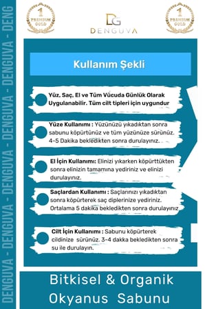 Güzel Kokulu El Yüz Saç Vücut Cilt Orijinal Bitkisel Nazar Boncuklu Okyanus Sabunu 100G - 1 Adet