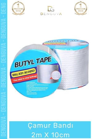 #Bant Su Yalıtım Bitüm Esaslı Yüksek Yapışma Gücü Sızdırmazlık Tamir Kaplama Çamur Bandı 2m-10cm