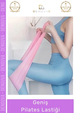 Dayanıklı Profesyonel Fitness Direnç Bandı Egzersiz Spor Ekipmanı Geniş Pilates Lastiği