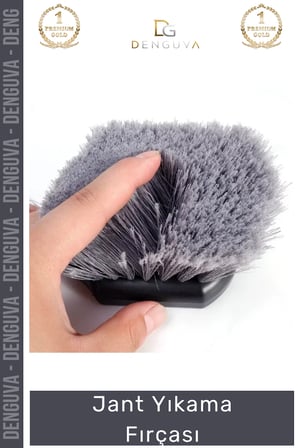 #Fırça Yumuşak Kıl Dayanıklı Ergonomik Sap Profesyonel Oto Lastik Jant Yıkama Fırçası
