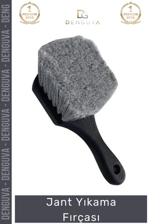 #Fırça Yumuşak Kıl Dayanıklı Ergonomik Sap Profesyonel Oto Lastik Jant Yıkama Fırçası