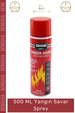 #YangınTüpü 500ml Stop Fire Araç Ev Ofis Tipi Taşınabilir Güvenli Söndürücü Yangın Savar Tüpü Sprey