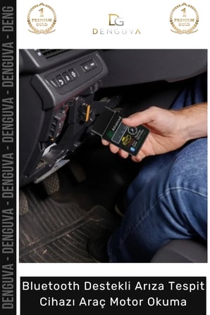 OBD2 Bluetooth Destekli Arıza Tespit Cihazı Geniş Cihaz Uyumluluğu Araç Motor Okuma