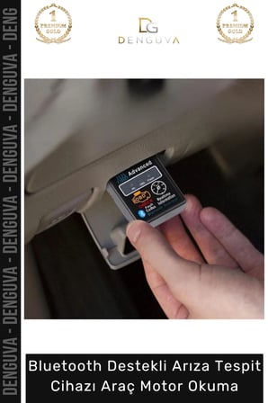 OBD2 Bluetooth Destekli Arıza Tespit Cihazı Geniş Cihaz Uyumluluğu Araç Motor Okuma