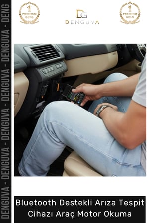 OBD2 Bluetooth Destekli Arıza Tespit Cihazı Geniş Cihaz Uyumluluğu Araç Motor Okuma