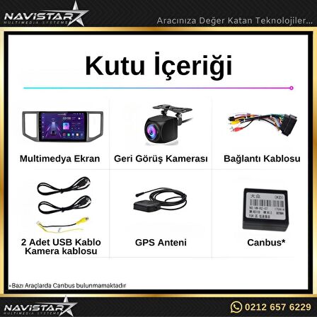 Volkswagen Crafter 2+32GB Android 13 Kablosuz Carplay 2017-2022 Navigasyon Multimedya Sistemi 