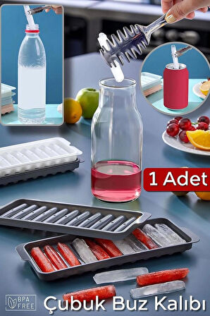 11'li Çubuk Buz Kalıbı Bpa Free - 1 Adet Buzluk