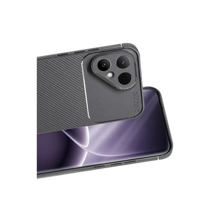 Tecno Pova Curve 2 5G Uyumlu Kılıf Soft Karbon Görünüm Esnek Silikon Azn-Negro