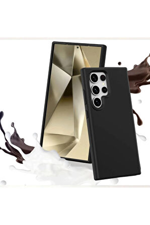 Samsung Galaxy S24 Ultra Kılıf First Silikon - Mavi