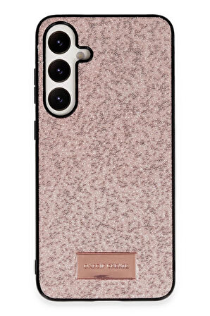 Onegif Samsung Galaxy A05S Bright Simli Kapak - Pembe