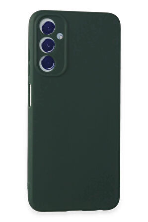 Samsung Galaxy A05S Kılıf First Silikon - Koyu Yeşil