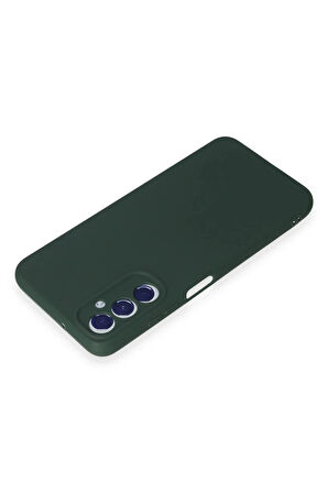 Samsung Galaxy A05S Kılıf First Silikon - Koyu Yeşil