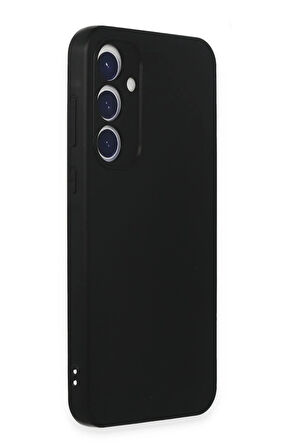 Samsung Galaxy A35 5G Kılıf First Silikon - Siyah