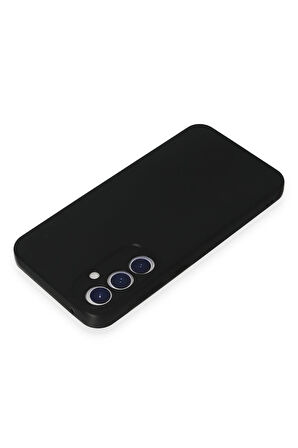 Samsung Galaxy A35 5G Kılıf First Silikon - Siyah