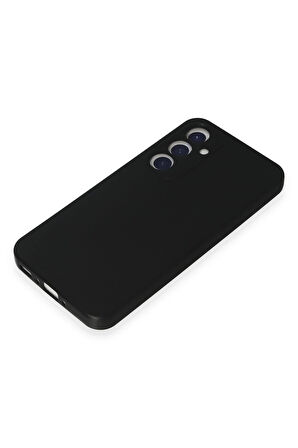 Samsung Galaxy A35 5G Kılıf First Silikon - Siyah