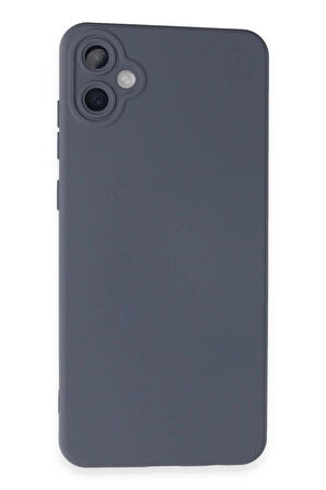 Samsung Galaxy A05 Kılıf Nano içi Kadife Silikon - Gri