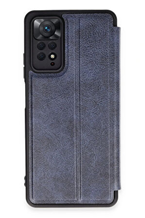 Xiaomi Redmi Note 12 Pro 4G Kılıf Flip Cover - Lacivert