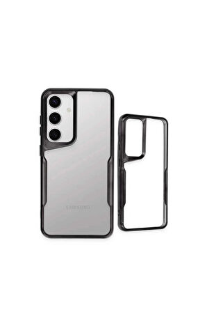 Samsung Galaxy A15 4G Kılıf Boyi Silikon Kapak - Siyah