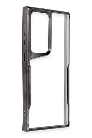 Samsung Galaxy S24 Ultra Kılıf Boyi Silikon Kapak - Siyah