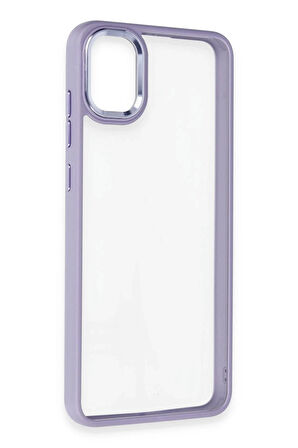 Samsung Galaxy A05 Kılıf Power Silikon - Lila