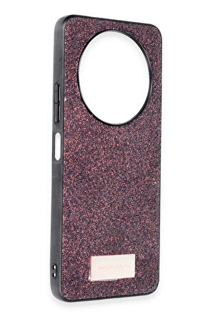 Onegif Xiaomi Redmi A3 4G Bright Simli Kapak - Derin Mor