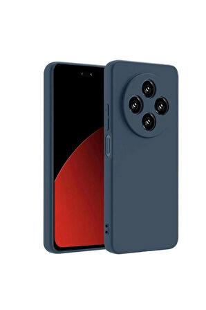 Xiaomi Redmi 14C Kılıf Nano içi Kadife Silikon - Lacivert