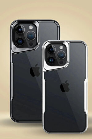iPhone 16 Kılıf Boyi Silikon Kapak - Siyah
