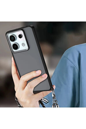 Xiaomi Redmi Note 13 Pro 5G Kılıf Elegant Kapak - Pudra