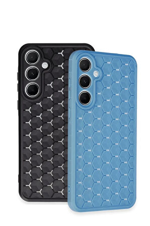 Samsung Galaxy A35 5G Kılıf Petek Silikon Kapak - Kırmızı