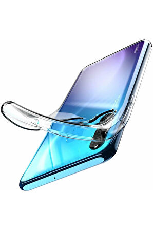 Huawei P30 Lite Kılıf Lüx Şeffaf Silikon