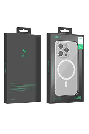 Venco iPhone 16 Pro Max Sense Magsafe Kapak - Şeffaf