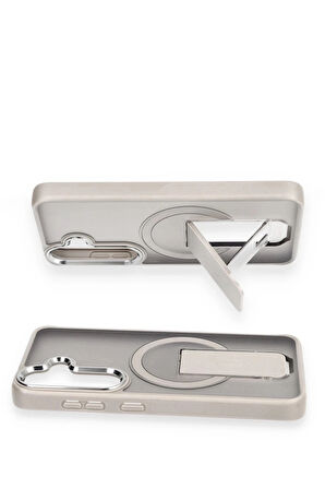 Samsung Galaxy S24 Tork Magsafe Standlı Kapak - Lacivert