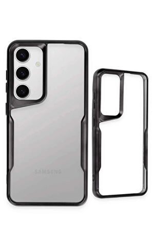 Samsung Galaxy S24 Kılıf Boyi Silikon Kapak - Gümüş