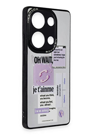 Xiaomi Redmi Note 13 Pro 5G Kılıf Mirror Desenli Kapak - Mirror - 4