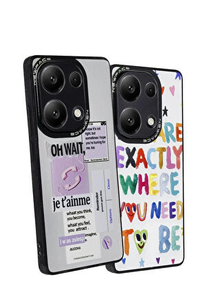 Xiaomi Redmi Note 13 Pro 5G Kılıf Mirror Desenli Kapak - Mirror - 4