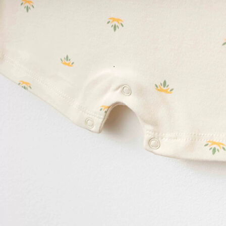 Lenaca Eslenza Baby Şort Tulum 0044 Bej