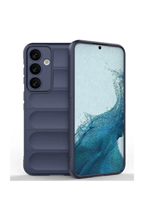 Samsung Galaxy S24 FE Kılıf Optimum Silikon - Lacivert