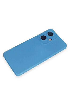 Vivo Y27 Kılıf Nano içi Kadife Silikon - Mavi