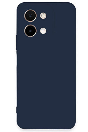 Vivo Y28 Kılıf First Silikon - Lacivert