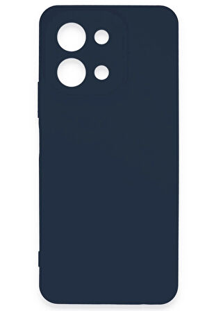 Vivo Y28 Kılıf First Silikon - Lacivert