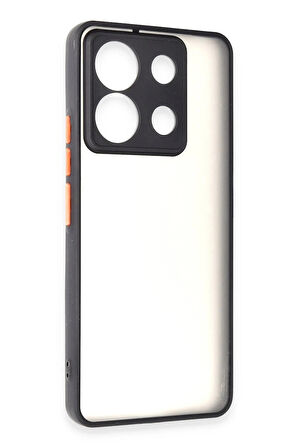 Xiaomi Redmi Note 13 Pro 5G Kılıf Montreal Silikon Kapak - Siyah