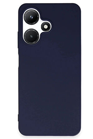 İnfinix Hot 30i Kılıf First Silikon - Lacivert