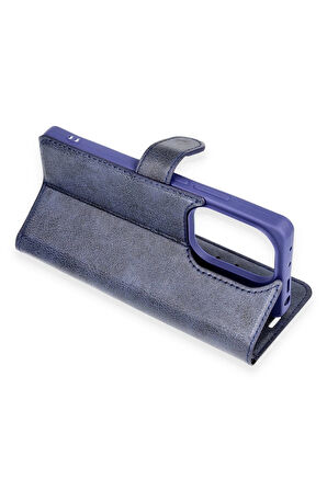 Xiaomi Redmi Note 13 Pro 4G Kılıf Trend S Plus Kapaklı Kılıf - Taba